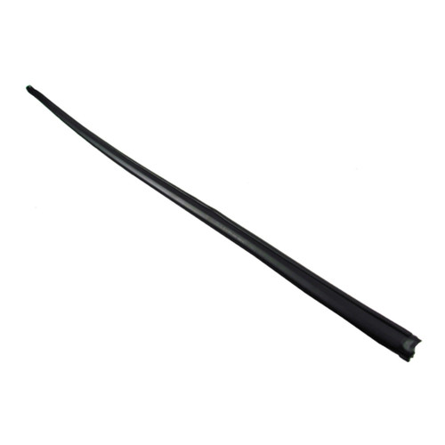 Windshield Molding Trim for 2007-2009 BMW X5 Sport Utility 4-Door, Upper Reveal Molding, Black Rubber Weatherstrip.