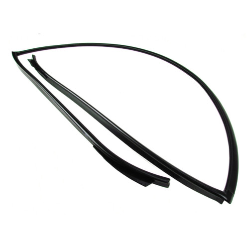 Windshield Weatherstrip Molding for 05-07 GM Van 4-Door, 1-Piece with Corner Welds, Premium Quality, Made in USA