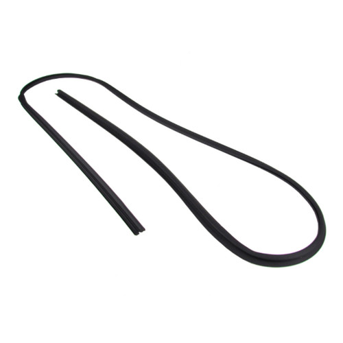 Windshield Molding Trim for 1998-2001 Toyota Corolla Sedan 4-Door, Black Rubber, Lifetime Warranty - Collectors Auto Supply