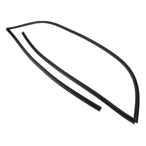 Windshield Weatherstrip Molding for 2004-2008 Nissan Quest Van 4-Door, Black Rubber, US-Made, OEM Quality, Lifetime Warranty.