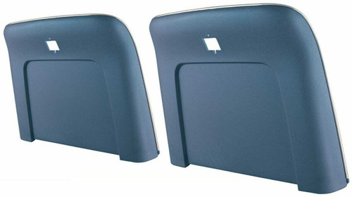 Seatbacks for 1969-1970 GM A Body Strato Bench & Bucket White Pair