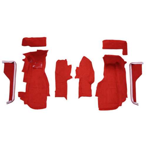 Carpet for Chevrolet Corvette 1984-1987 Front Set - Cutpile Style, US-made Automotive-grade Material.