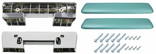 Armrest Kit for 1965-1967 Buick Chevrolet Oldsmobile Pontiac A-Body Front Aqua