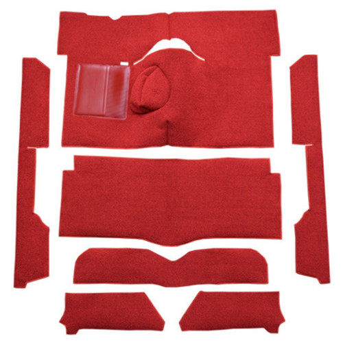 Interior Carpet for 1963-1965 Ford Falcon Convertible, Bench Seat, 8 Cylinder - Complete Kit w/ Quality & Easy Installation