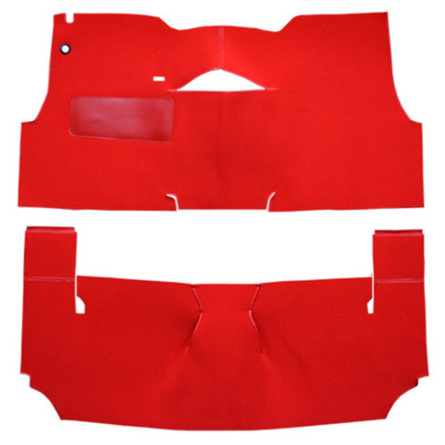 Interior Carpet for 1955 Chevrolet Bel Air Convertible Bench Seat - Custom Cut & Sewn auto-grade Flooring Kit with Padding