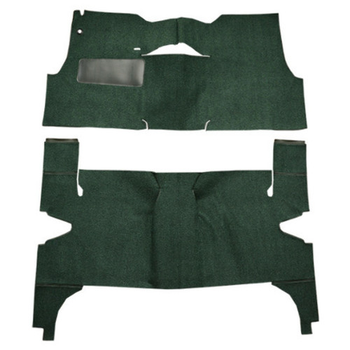 Carpet for Vintage Chevrolet Bel Air 4DR Hardtop - High-Quality, Automotive-Grade Flooring Kit with Padding & Heel Pads