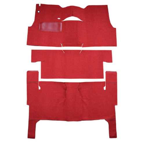 Carpet for Vintage Chevrolet Nomad Wagon Bench Seat Passenger Area - High-Quality Automotive Carpet Kit