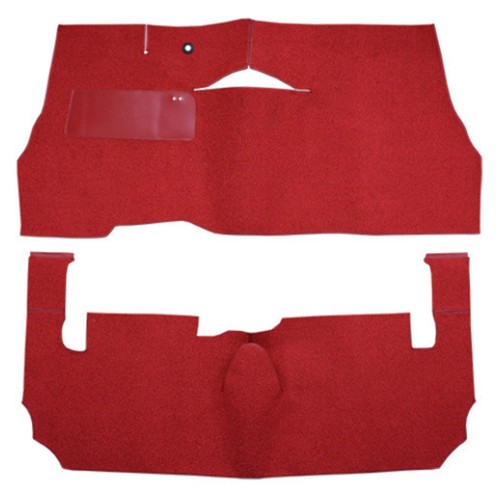 Carpet for Vintage Buick Super 2DR Hardtop, Black Loop Style - Enhance Your Car's Interior with Fresh Flooring Upgrade!