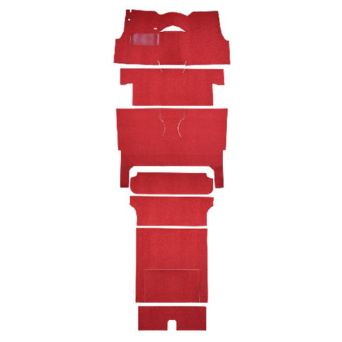 Interior Carpet for 1956 Chevrolet Two-Ten Series Wagon - Complete Kit, US-made Cut & Sewn Style, OEM Quality Replication