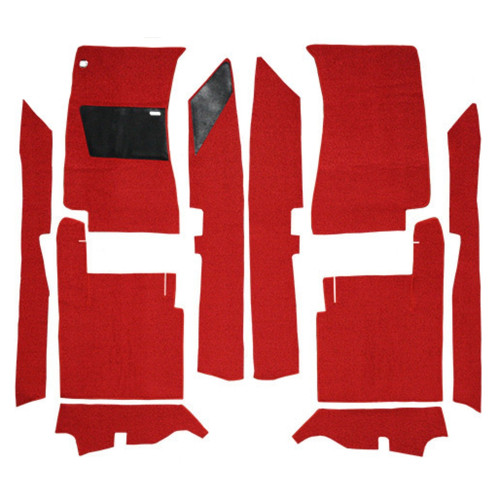 Carpet for Vintage Ford Thunderbird Hardtop/Convertible, Complete Kit w/ Precision Cut & Sewn Design - Interior Restoration