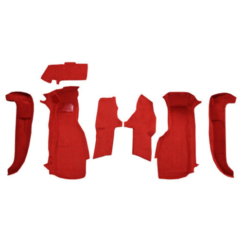 Interior Carpet for 1994-1996 Chevrolet Corvette Front Set, Molded Style, Made in USA - Upgrade Your Vehicle's Look!