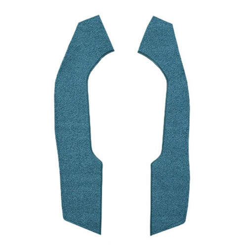 Interior Carpet for 1964 Plymouth Fury Console Strip Area, 2pc Set - Die Cut Style, US Made, OEM Quality Replication