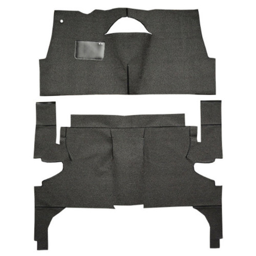 Interior Carpet for 1958 Buick Super Hardtop, Black Loop Design - Enhance Your car's Look & Feel with Quality Flooring