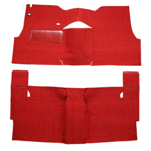 Interior Carpet for 1955 Chevrolet Bel Air Sedan Bench Seat - High-quality, automotive-grade carpet kit with precise fitment.