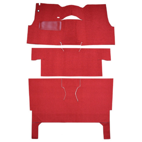 Carpet for Vintage Chevrolet Wagon Bucket Seat Passenger Area Loop - US Made, Easy Install, Perfect Fit & Quality Upgrade