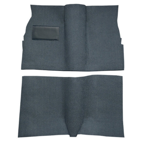 Carpet for Vintage Buick Skylark 2DR Sedan, Black Loop Style - US Made Automotive-Grade Replacement Flooring Kit.