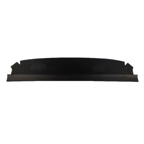 Black Mesh Package Tray for 1967-1968 Cadillac Coupe Deville - Enhance Rear End Look with High-Quality Fiberboard Shelf