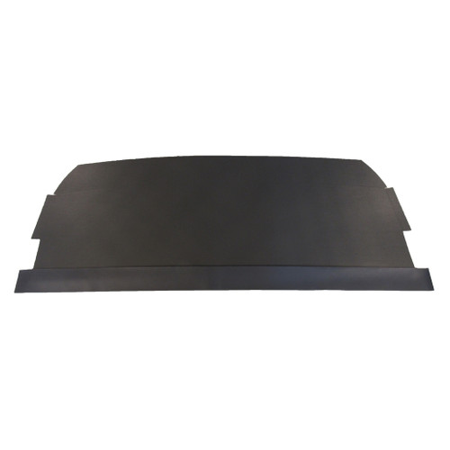 1967-1968 Pontiac Catalina Hardtop Rear Package Tray in Black Cardboard/Fiberboard Material - Enhance Your Car's Look!