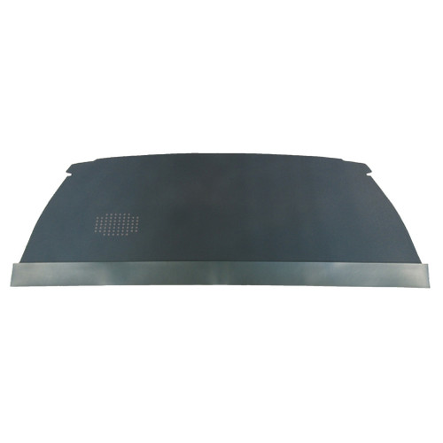 1965-1966 Pontiac Catalina Hardtop Rear Package Tray in Mesh Black Cardboard/Fiberboard Material - Enhance Your Car's Look!