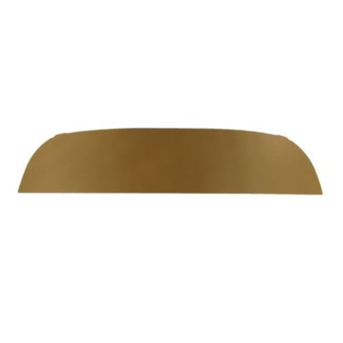 Package Tray for 1952-1954 Mercury Hardtop - Rear shelf in black cardboard/fiberboard  replica for a sleek car rear view.