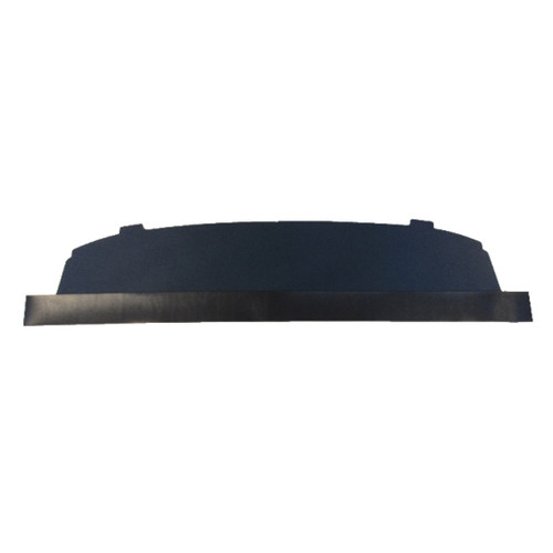 1966-1967 Chevrolet Nova Sedan Rear Package Tray in Black Cardboard/Fiberboard Material - Enhance Your Car's Look!