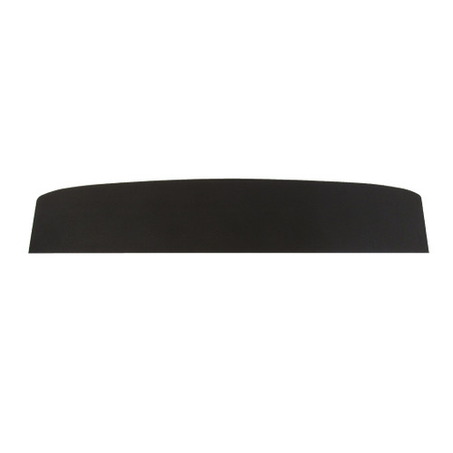 1964-1965 Ford Fairlane Hardtop Rear Package Tray in Black Wood/Hardboard Material, As Original Design - Made in the USA
