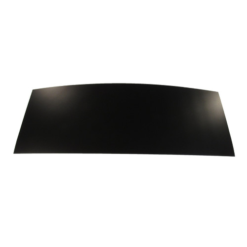 Wood and Hardboard Package Tray for Ford Torino Fastback - Rear Shelf Upgrade, As Original Black Finish, Made in USA