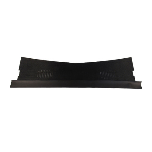 Black Mesh Package Tray for 1974-1976 Chevrolet Impala Coupe - Enhance Rear End Look with High-Quality Fiberboard Material