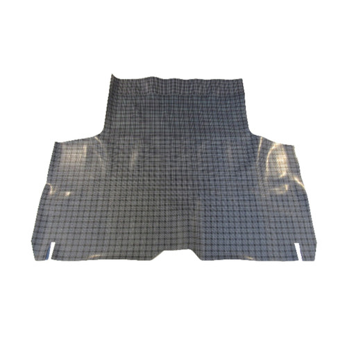 Trunk Floor Mat Cover for 1963-64 Dodge 880 Coupe & Sedan, Gray Herringbone Rubber Material, US Manufactured.