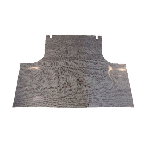 Trunk Floor Mat Cover for 1971-1973 Plymouth Fury 2DR Hardtop, Gray Herringbone Rubber Material, Front Area Coverage.
