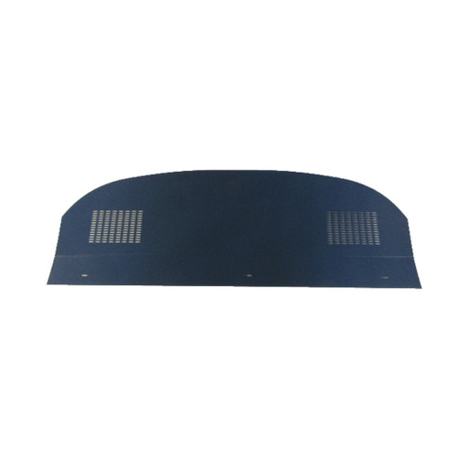 1963-1965 Plymouth Valiant Sedan Rear Package Tray in Black Wood/Hardboard Material - Enhance Your Car's Look from Behind