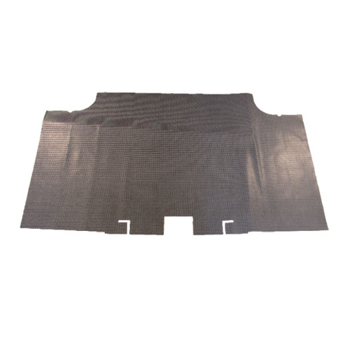 Trunk Mat for 68-69 Dodge Coronet Vinyl Gray Herringbone, Front Area Cover, US-Made, OEM Quality, Coupe & Convertible.