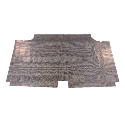 Trunk Floor Mat Cover for 1970 Dodge Coronet Hardtop, Gray Herringbone Vinyl, US-Made, OEM Quality, Front Area Protection