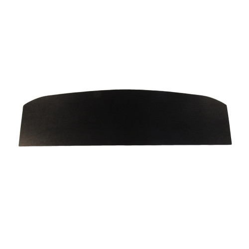 Package Tray for 1970-1974 Plymouth Cuda Hardtop Rear - Black Cardboard/Fiberboard Shelf Enhances Car's Rear Appearance
