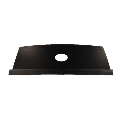 Package Tray for 1966 Ford Galaxie Hardtop Fastback - Rear Shelf in Black Cardboard/Fiberboard Material, US-Made Quality.