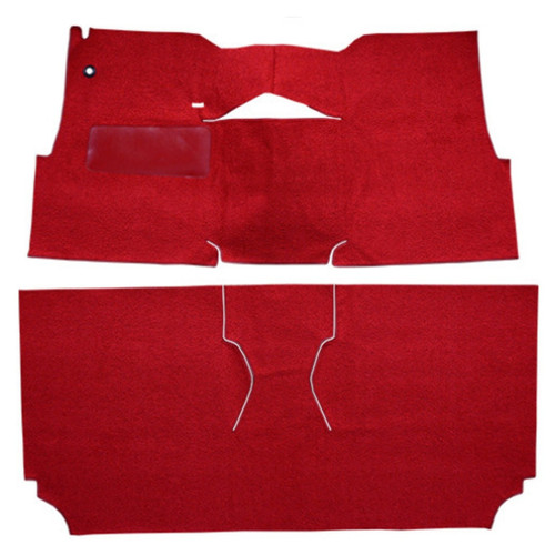 Carpet for Vintage Chevrolet Bel Air Convertible - Custom-fit Loop Style Flooring Kit, Made in USA