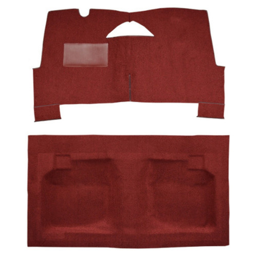 Carpet for Vintage Pontiac Ventura 2DR Hardtop, Black Loop Style - Quality Molded Carpet Made in the USA