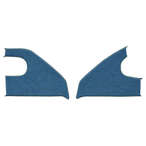 Carpet for Chevrolet C10 Pickup Kick Panel Inserts, Automotive-Grade Die Cut Style, Made in USA - Interior Flooring Upgrade.
