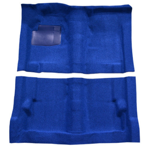 Carpet for Vintage Dodge Challenger Interior, Black Loop Style - Enhance Your Car's Look & Feel w/ Quality Flooring.