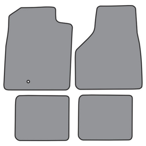 Floor Mats for 2002-2010 Dodge Ram 1500 Quad Cab Crew Cab Style 4pc (FM297F FM297R)