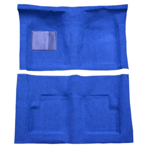 1966-1970 Ford Fairlane 2DR Convertible Auto Column Shift Loop Carpet - Molded Style, US-Made Automotive-Grade Flooring Kit