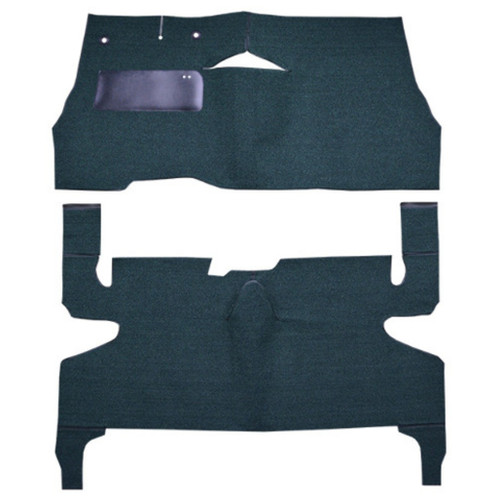 Carpet for Vintage Buick Super 4DR Hardtop - Black Loop Style, Made in USA, Easy Installation & Long-Lasting Quality.
