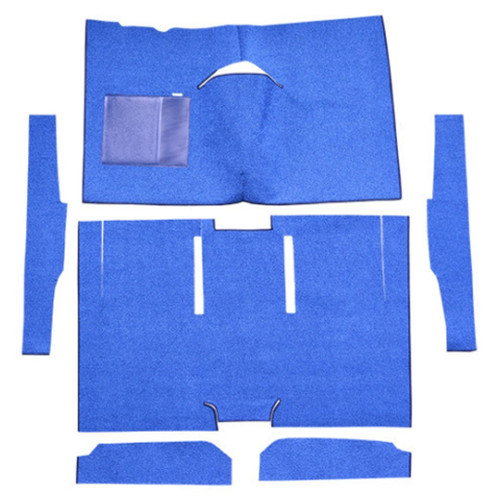 Carpet for Vintage Ford Ranchero Auto Bucket Seat - Molded Style, US-made Automotive-Grade Material.