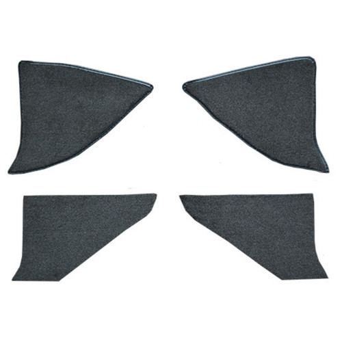 Carpet for GMC Jimmy Kick Panel Inserts, Die Cut Style, US-made Automotive-Grade Material, Complete Vehicle Coverage.