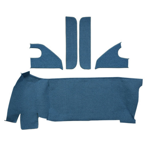 Carpet for Vintage GMC C25/C2500 Pickup Gas Tank Door & Kick Panels - High-Quality, US-Made Automotive-Grade Loop Carpet Kit