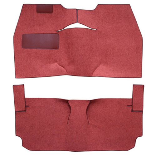 Carpet for Vintage Chevrolet Bel Air 2DR Hardtop - Automotive-Grade, Precision-Cut Flooring Kit with Padding & Heel Pads!