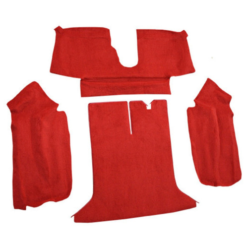 Carpet for 1994-1996 Chevrolet Corvette Coupe Rear with Pad Cutpile