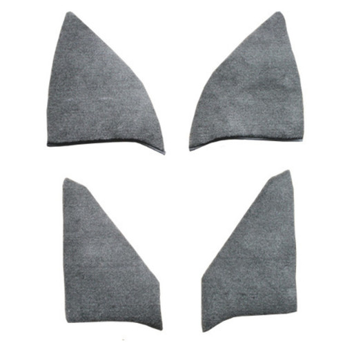 Carpet for 1973 Chevrolet K10 Suburban Interior Kick Panel Inserts, US-made Automotive-Grade Replacement Flooring Kit.