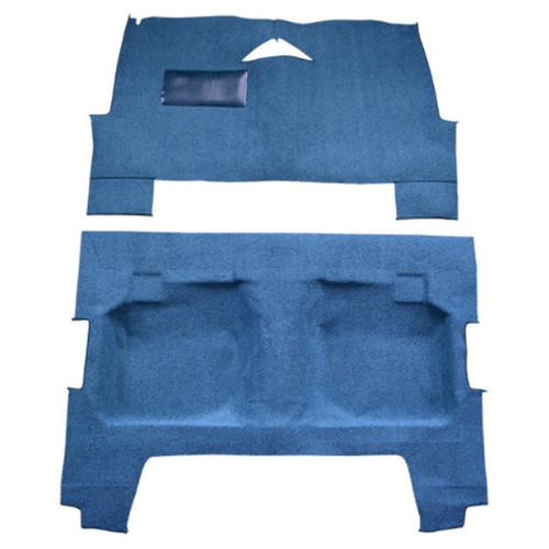 Carpet for Vintage Chevrolet Bel Air Sedan - Black Loop Style, Made in USA, Easy Installation & Long-Lasting Quality.