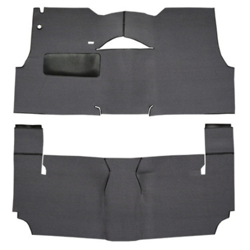 Carpet for Vintage Chevrolet Bel Air 2DR Hardtop - Custom-fit, US-made automotive-grade carpet kit with padding & heel pads!